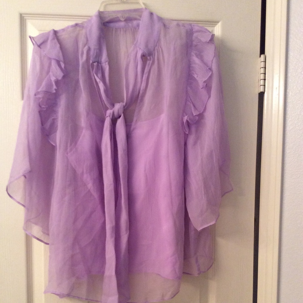 2pc Sheer Blouse by Happy Nature